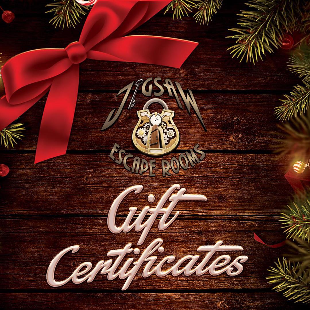 Gift Certificates at Jigsaw